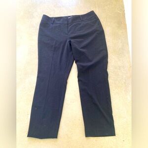 The limited black lined trousers size 16. Excellent condition like new.